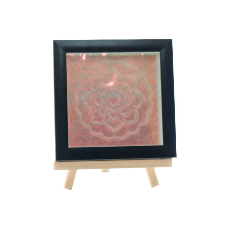 Mẫu hoa màu xanh đèn pha lê trắng - Tianxiang Ripples