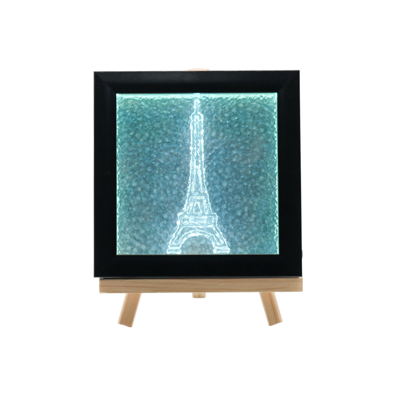 Đèn chùm pha lê có họa tiết tháp Eiffel Azure - Tháp Phantom