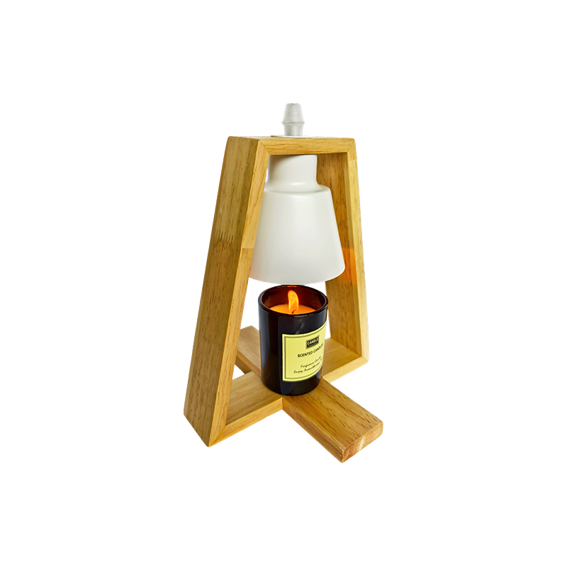 Đèn sưởi nến bằng gỗ tối giản - Warm Isle